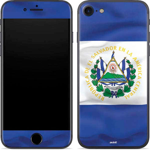 El Salvador Flag iPhone 8 Skin